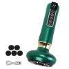 Anti Cellulite Massager Handheld Vacuum Suction Cupping Kit Beauty Tool with 12 Suction Mode 12 Heating 20Mins Auto-Off One-Key Pressure Release for A