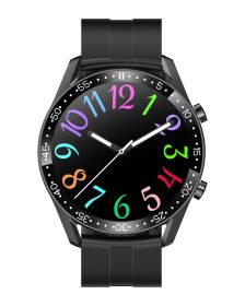 GT2 smart watch Bluetooth 1.32 inch call custom dial Heart rate Blood pressure Blood oxygen L13 (colour: White glue)